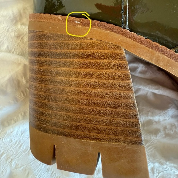 Jeffrey Campbell Quavo Platform Boots - Size 7, British Khaki - Picture 11 of 16